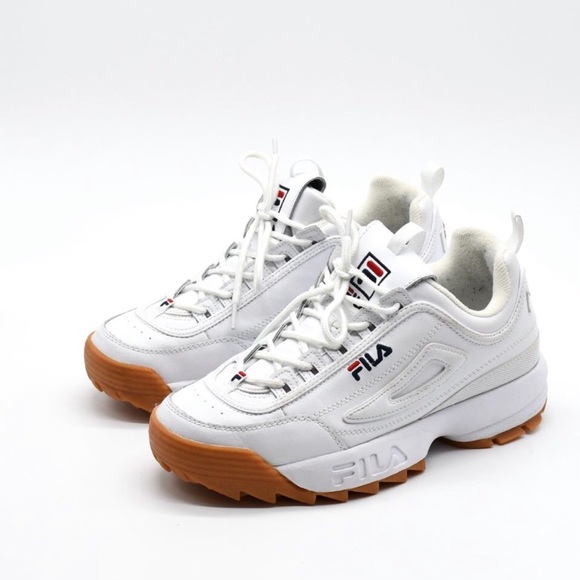 Fila Disruptor 2 Premium White Sneaker 10 - Picture 2 of 7